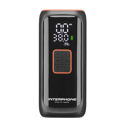 Interphone Smart Air Pump - Portable Recharchable Tyre Inflator Air Compressor